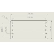 Platine fixation grapin forestier MaxiGrip