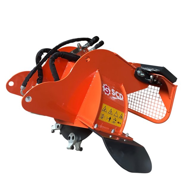 Rogneuse de souches RSH 550 SCD équipements mini chargeur RAPTOR superpro