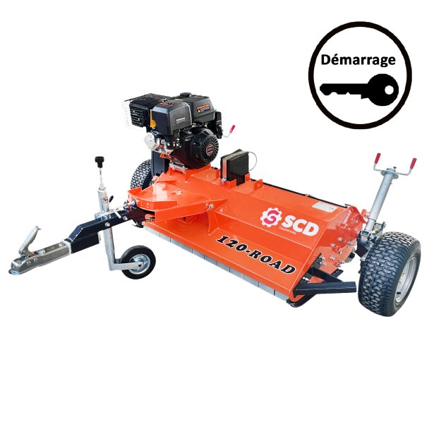 Broyeur thermique à axe horizontal à marteaux SCD 120-ROAD SCD équipements