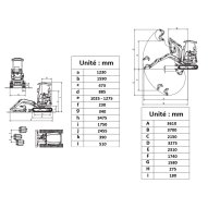 Plan mini pelle TERRA CS22.K