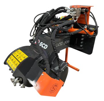Rogneuse de souches RSH 580 SCD équipements mini chargeur