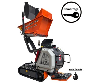 Mini dumper TERRAMAX 890 hydrostatique SCD équipements