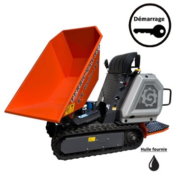 Mini dumper hydrostatique TERRAMAX 880 SCD équipements