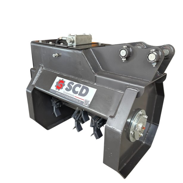 Tête de broyage SCD 630 pour mini pelle SCD équipements